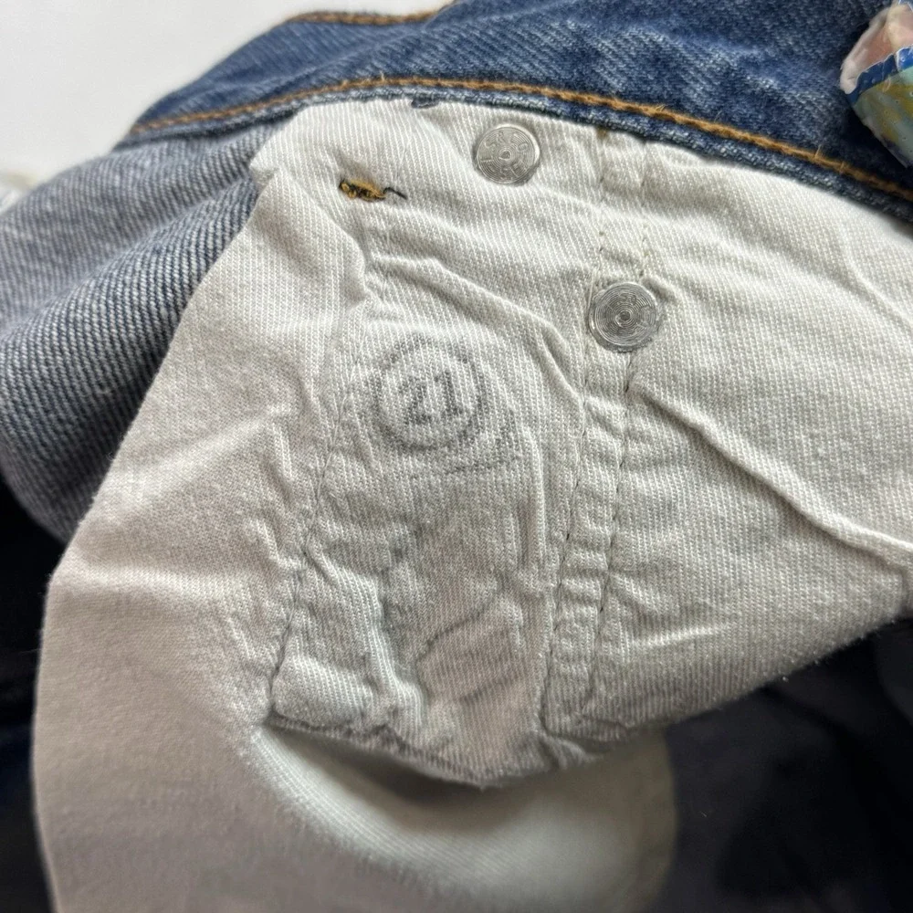 Vintage VTG Levi's 501 90s Shorts Fits 27x9 Made in USA Denim Cut Off‎ Jorts